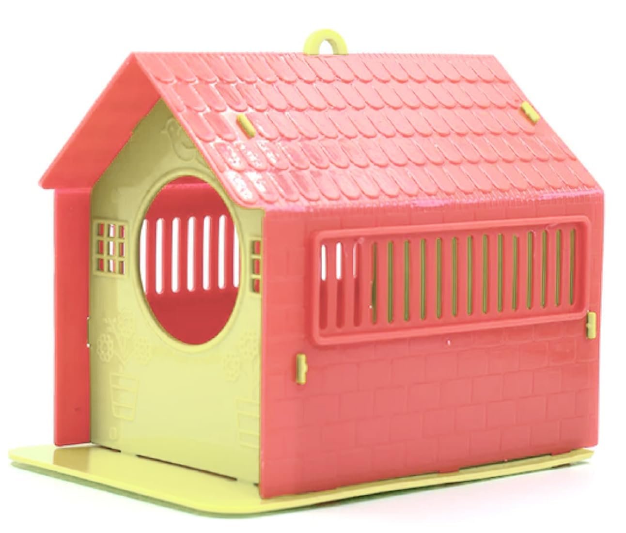 Foldable Bird House, Collapsible Hanging Bird Shelter for Garden, Balcony and Outdoor Decoration, Compact Bird Nesting Style House with Hanging Design for Home and Outdoor Spaces
